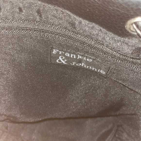 Leopard Print Shoulder Bag with Black Details - Picture 3 of 3